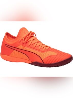 Puma Bright Orange Low-Top Training Shoe